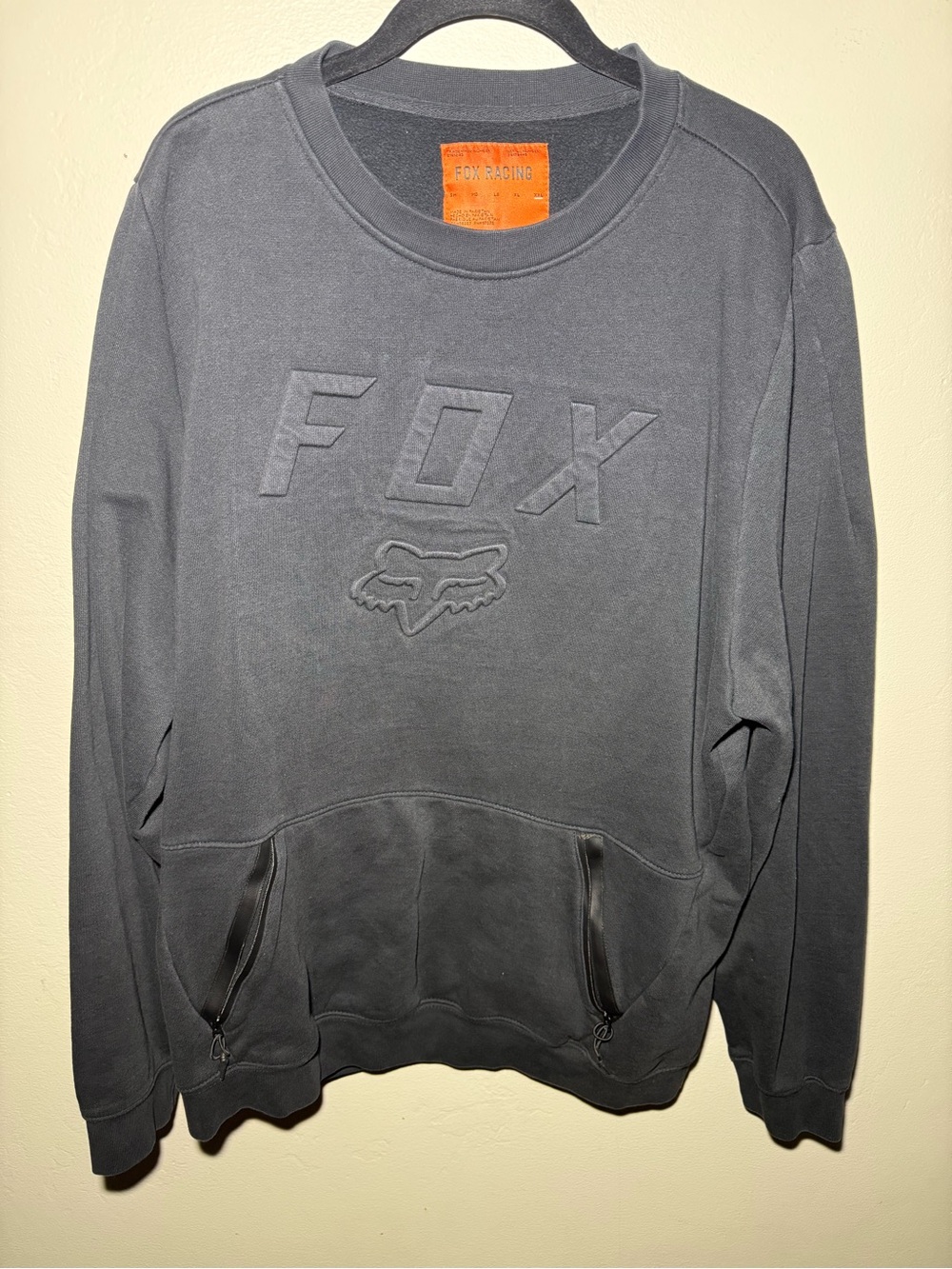 Fox Logo Crewneck Sweatshirt